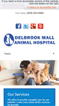 Mobile Screenshot of delbrookmallanimalhospital.com